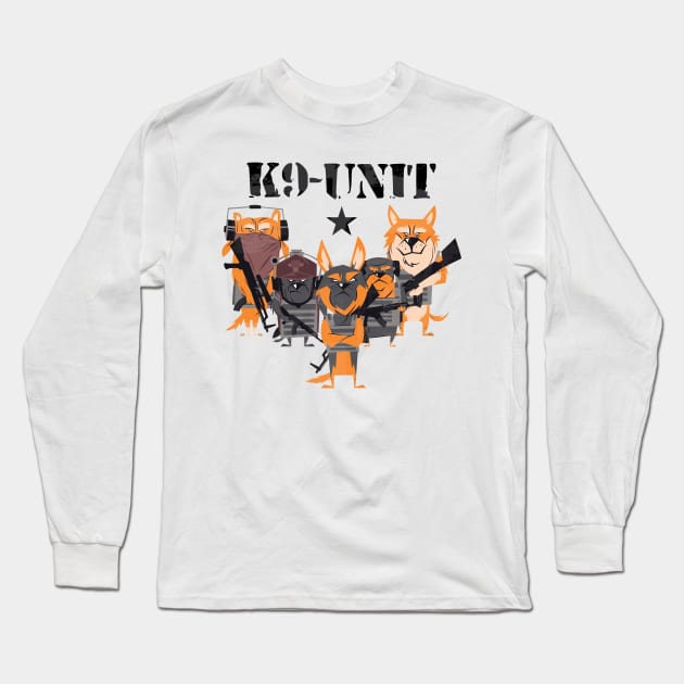Long sleeve police k9 shirts sales